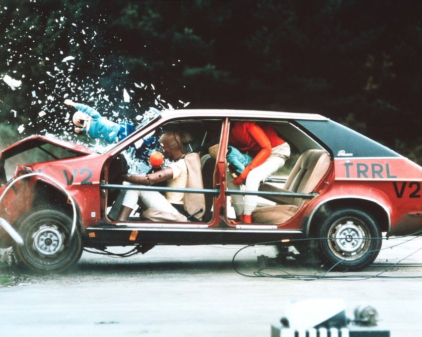 Istraživanjem je utvrđeno da sada putnici na zadnjem sedištu često više nastradaju od onih na prednjem