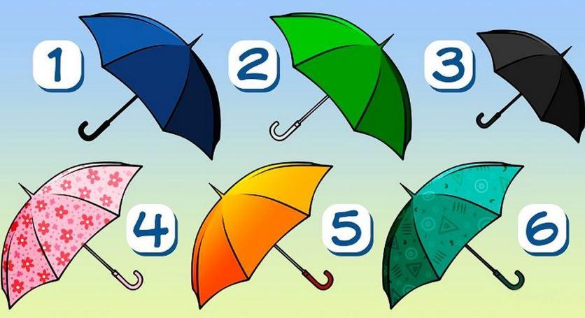 Te melyik ernyőt vinnéd magaddal egy esős napon? Választásod valami nagyon fontosat árul el rólad