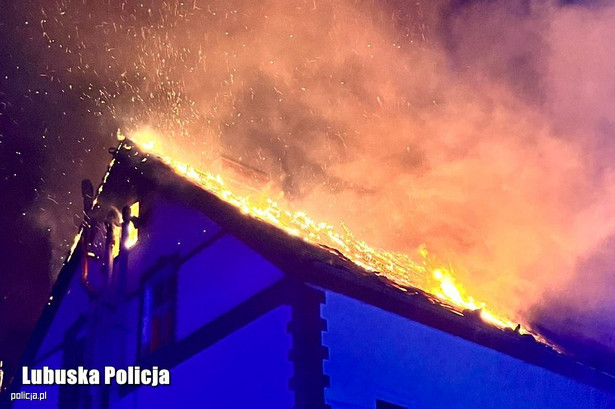 Pożar wybuchł w Żaganiu