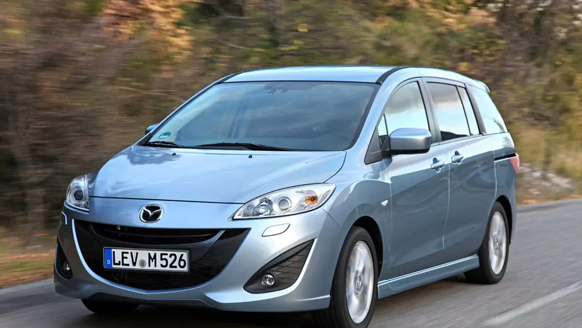 Mazda 5: rodzina będzie z niej bardzo zadowolona, a kierowca?