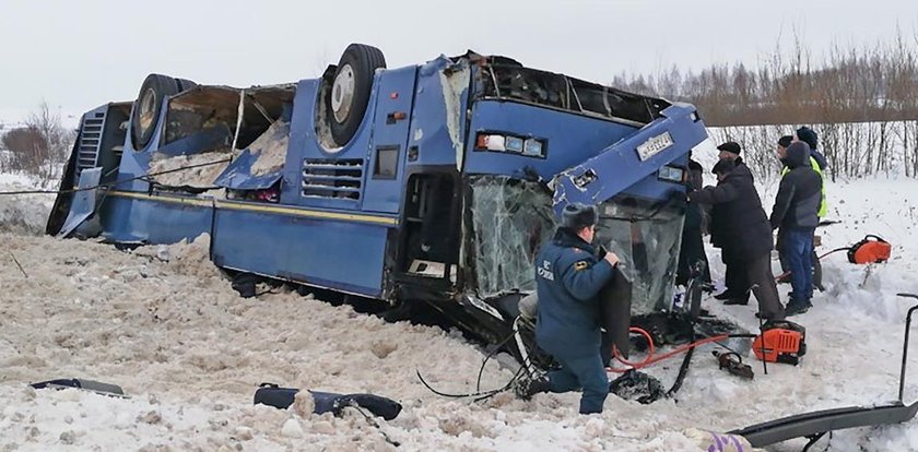 Tragiczny wypadek autokaru. Wśród ofiar są dzieci