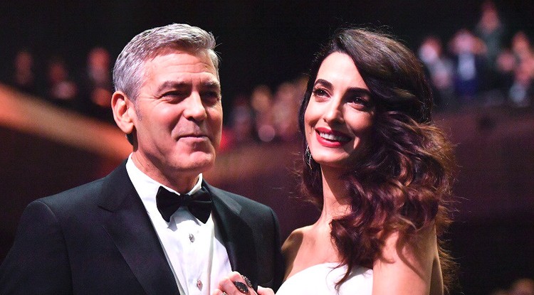 George és Amal Clooney