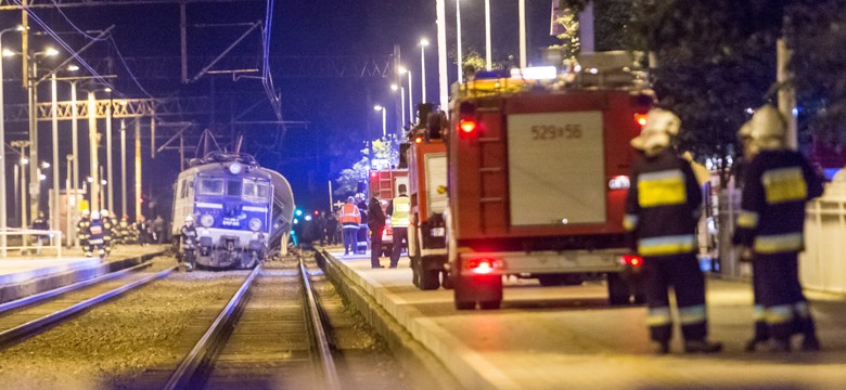 Adamczyk: nieoficjalnie - za wypadek w Smętowie odpowiedzialny pociąg towarowy