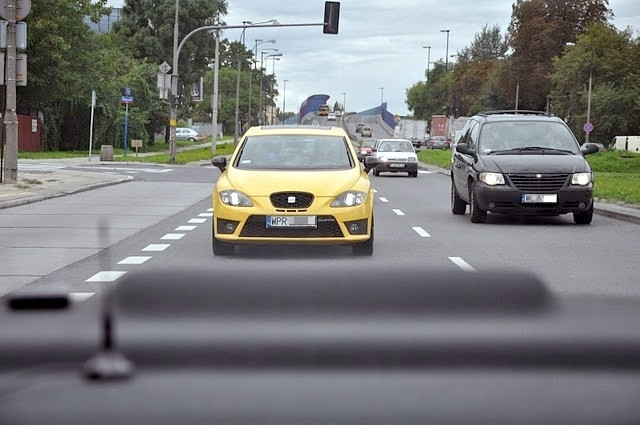 Nieoznakowany Seat Leon Cupra