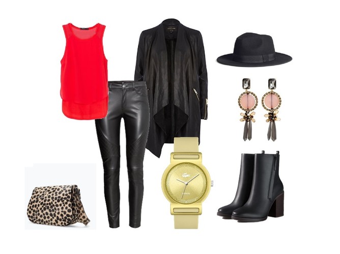 STYLIZACJE ze złotymi acentami na jesień 2014