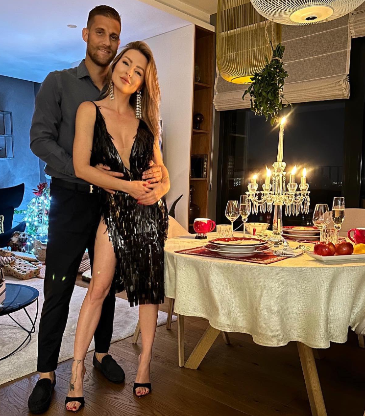 Exmoderátorka Kristína Kormúthová a Martin Kližan.
