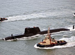 Wypadek brytyjskiego okrętu atomowego