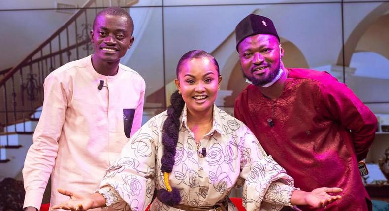 Lil Win, Nana Ama McBrown and Funny Face