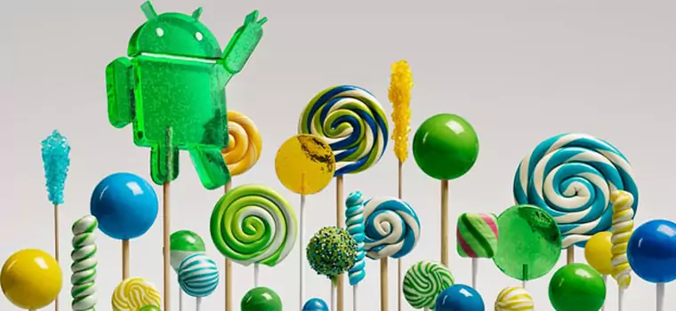 Fragmentacja Androida: Lollipop na jednym na tysiąc urządzeń