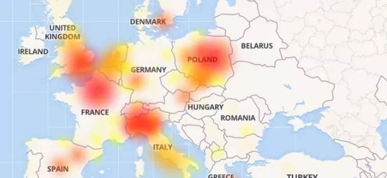 Duża awaria Facebook Messengera w Europie