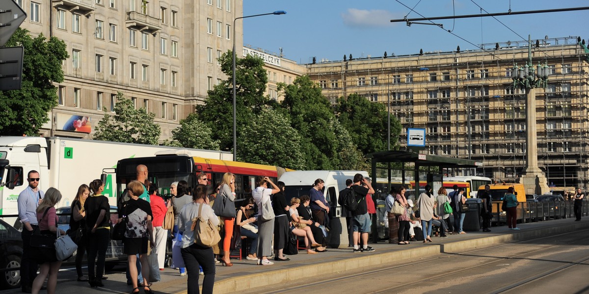 Plac Konstytucji.