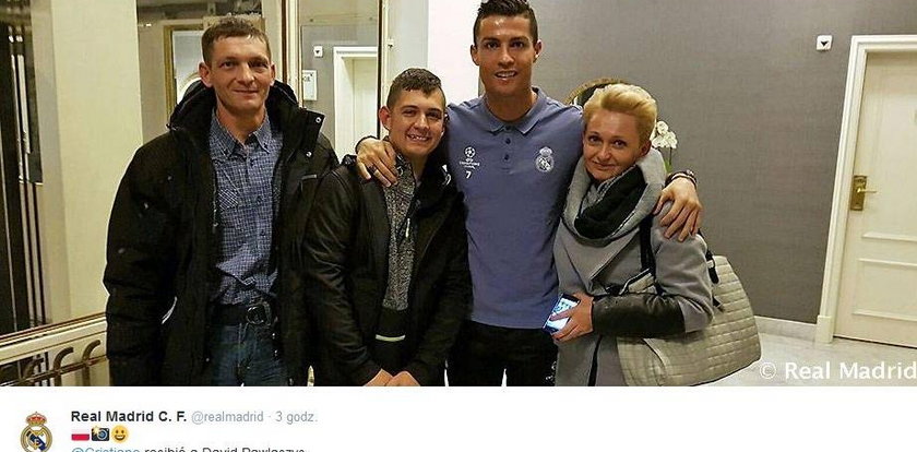 Dawid Pawlaczyk znowu spotkał Cristiano Ronaldo. Jesteśmy dumni