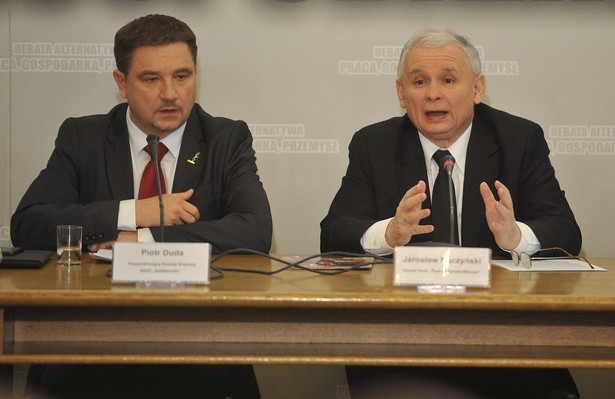 Piotr Duda i Jarosław Kaczyński