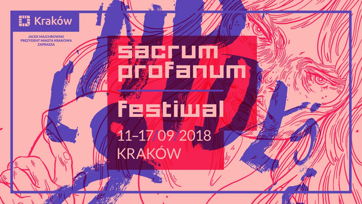 Sacrum Profanum 2018 potrwa od 11 do 17 września. Motywami przewodnimi tegorocznej edycji są hasła NPDLGŁŚĆ / WLNŚĆ / EMNCPCJ / FNTZMT.