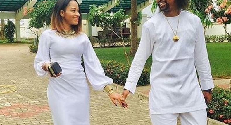 Kanu Nwankwo and wife, Amarachi