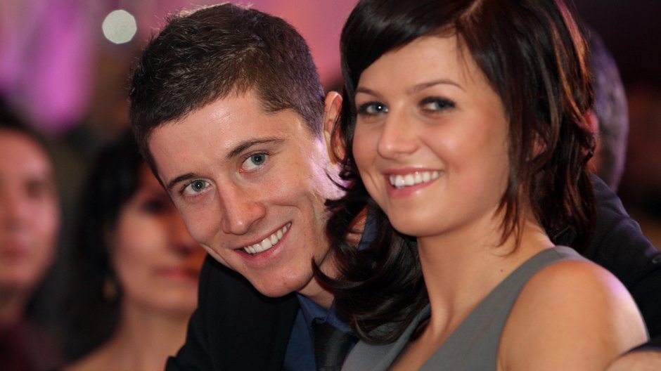 Robert Lewandowski i Anna Lewandowska