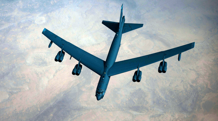 US Air Force B-52 Stratofortress - ilyen gépről indították a rakétát / Illusztráció: Profimedia