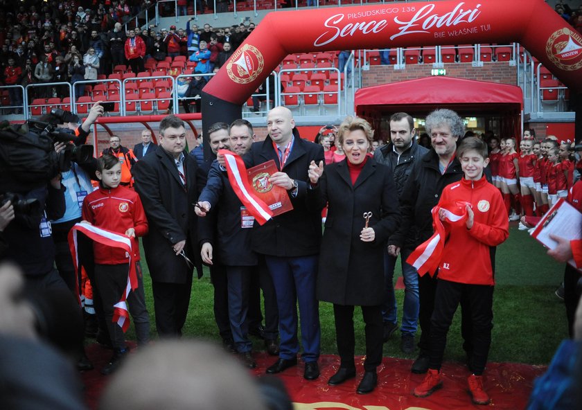 Pierwszy mecz na nowym stadionie Widzewa