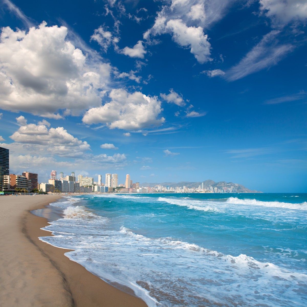 Plaża w Alicante w Hiszpanii