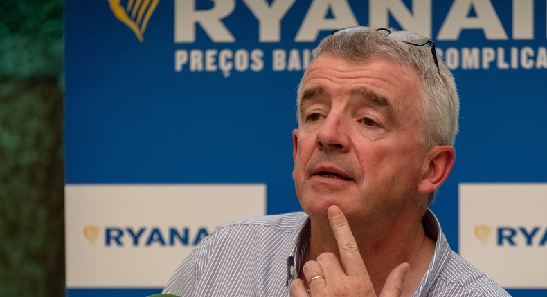 Ryanair CEO Michael O'Leary expects people to continue flying despite high inflation.