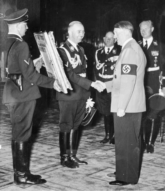 Himmler i Adolf Hitler w 1939 r.