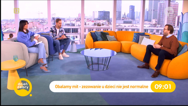 Kadr z programu "Dzień dobry TVN"