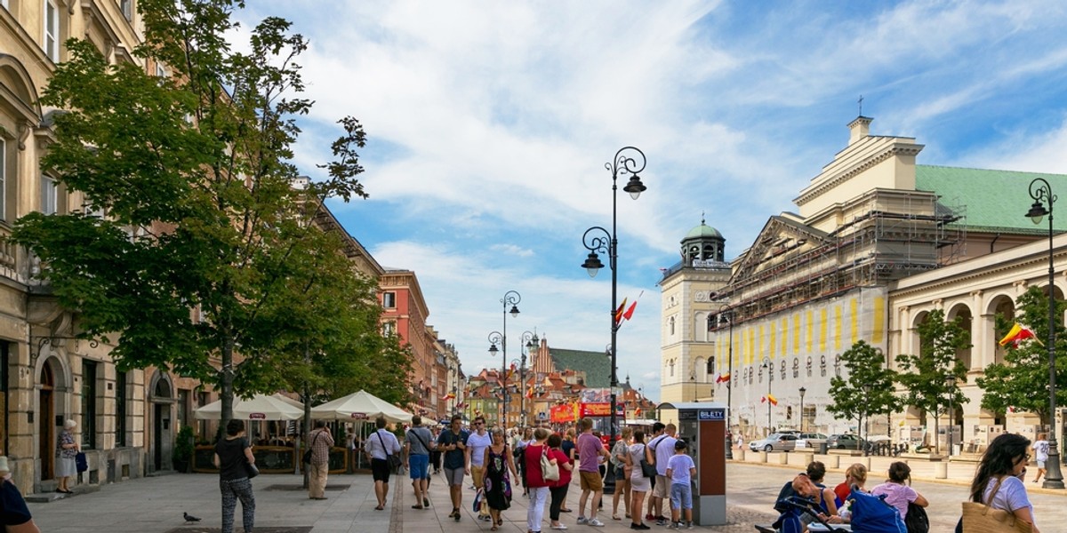 Lokal, który wynajmuje Kościół, znajduje się w prestiżowej części Warszawy