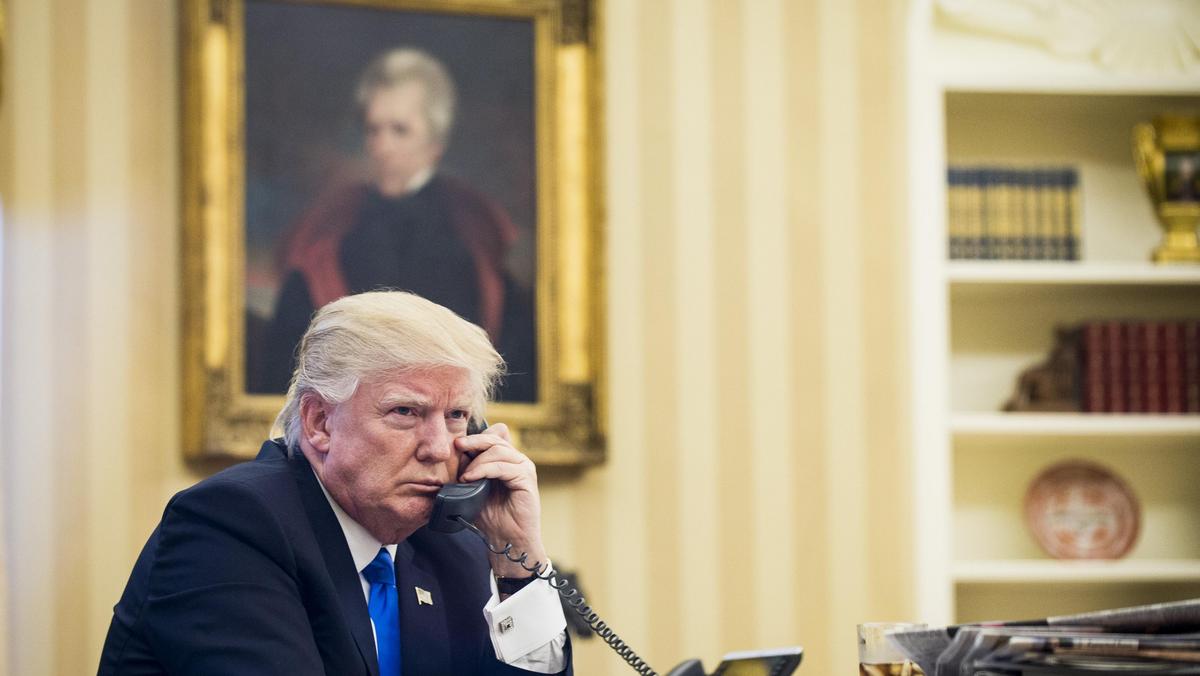 President Trump Calls Prime Minister of Australia