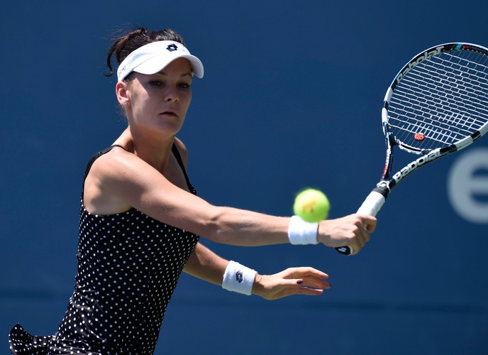 Sukienka w grochy nie przyniosła szczęścia Agnieszce Radwańskiej