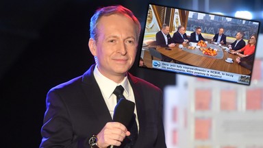 Awantura na antenie TVN24. Prowadzący zrugał polityków i zakończył program