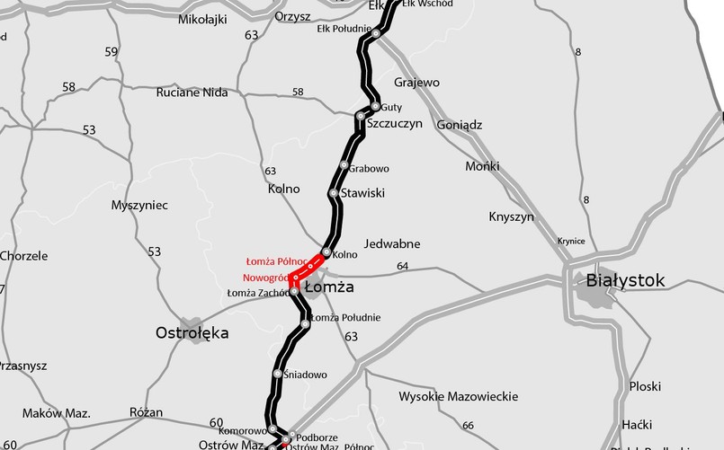 Trasa S61 już prawie gotowa: oddano niemal 20-kilometrowy odcinek