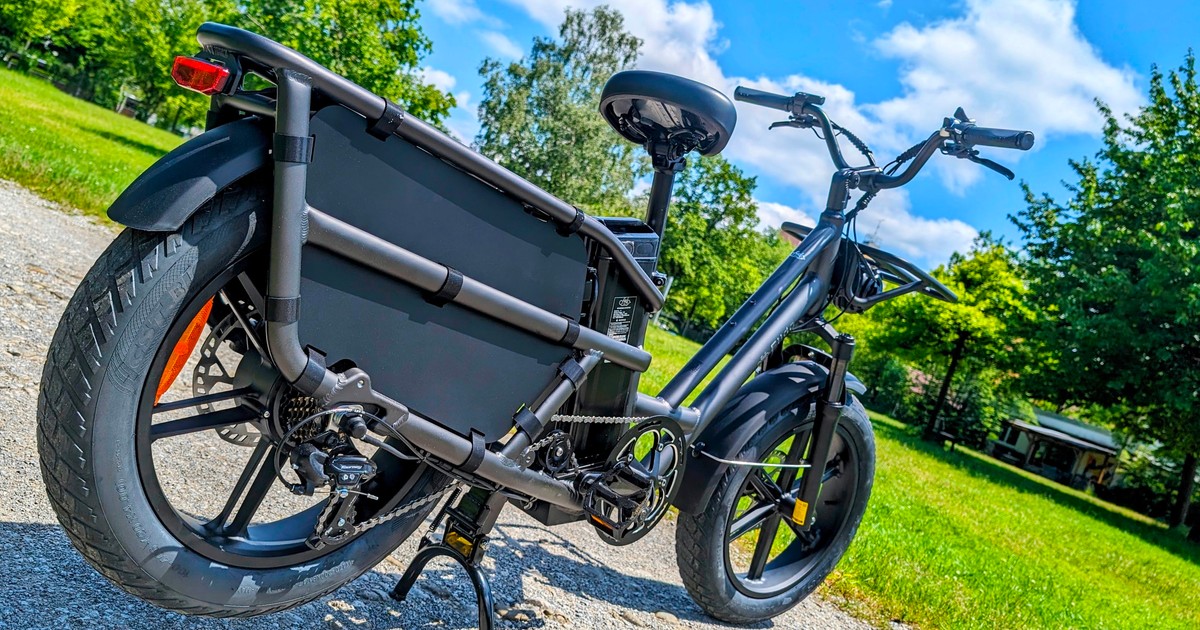 E-Bike Fiido T2 testte: 1500 Euro karşılığında 200 kg taşıma kapasitesine sahip kargo bisikleti