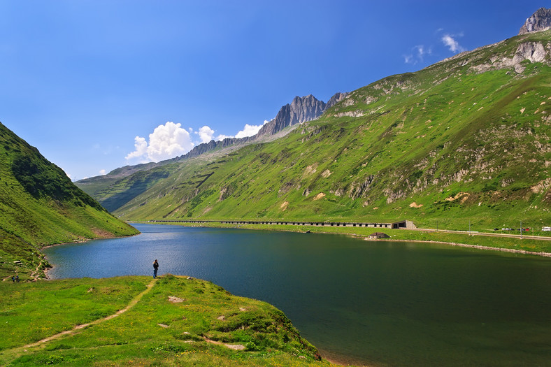 Okolice przełęczy Oberalppass, Szwajcaria