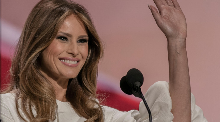 Melania az első, aki találkozott a királyicsalád egyik tagjával/Fotó: profimedia-reddot