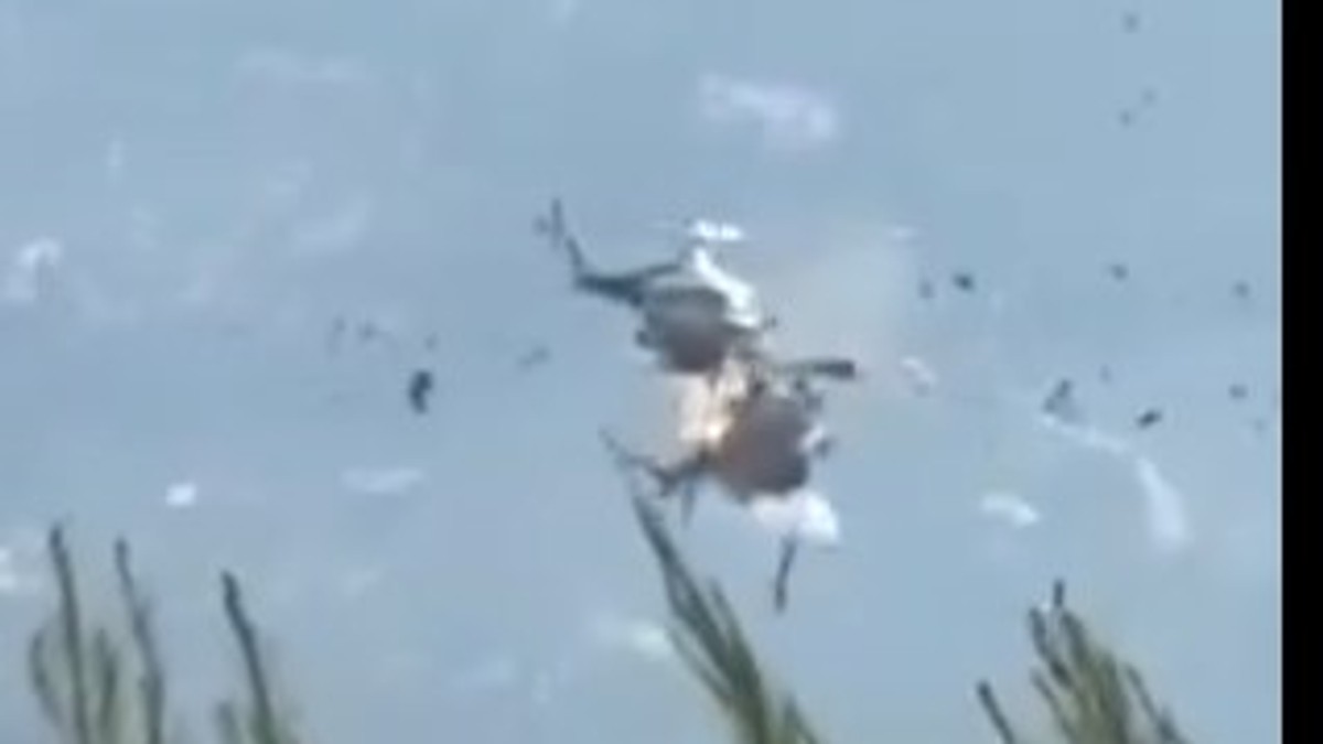 Sudar helikoptera Grčka