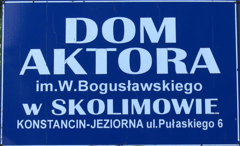 Dom aktora w Skolimowie