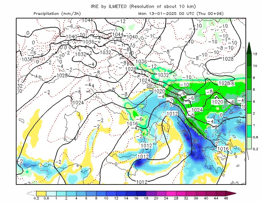 Najhladiji period očekuje od biće od nedelje 12. januara do srede 15. januara