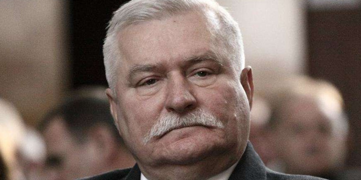 Wałęsa do Olejnik: Kocham moją żonę