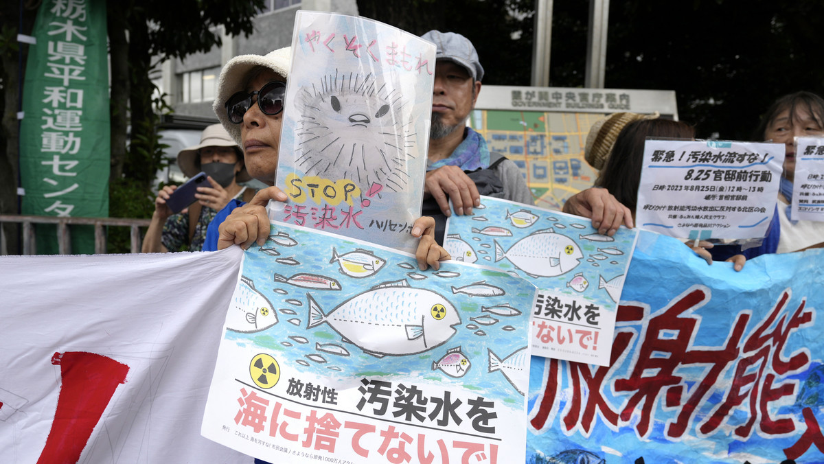 Radioaktywna woda z Fukushimy trafi do Pacyfiku
