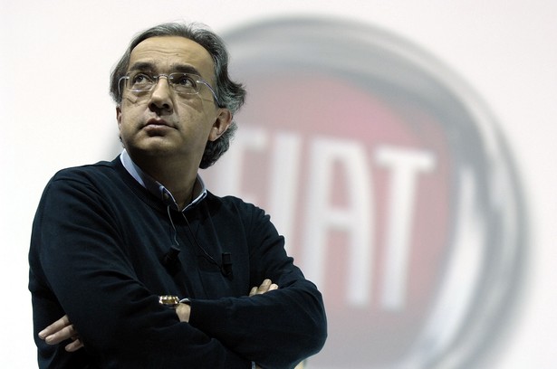 Sergio Marchionne proponuje przeniesienie produkcji fiata panda z Polski pod Neapol Fot. Bloomberg