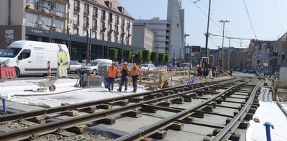 Kazimierza Wielkiego wciąż zamknięta dla tramwajów