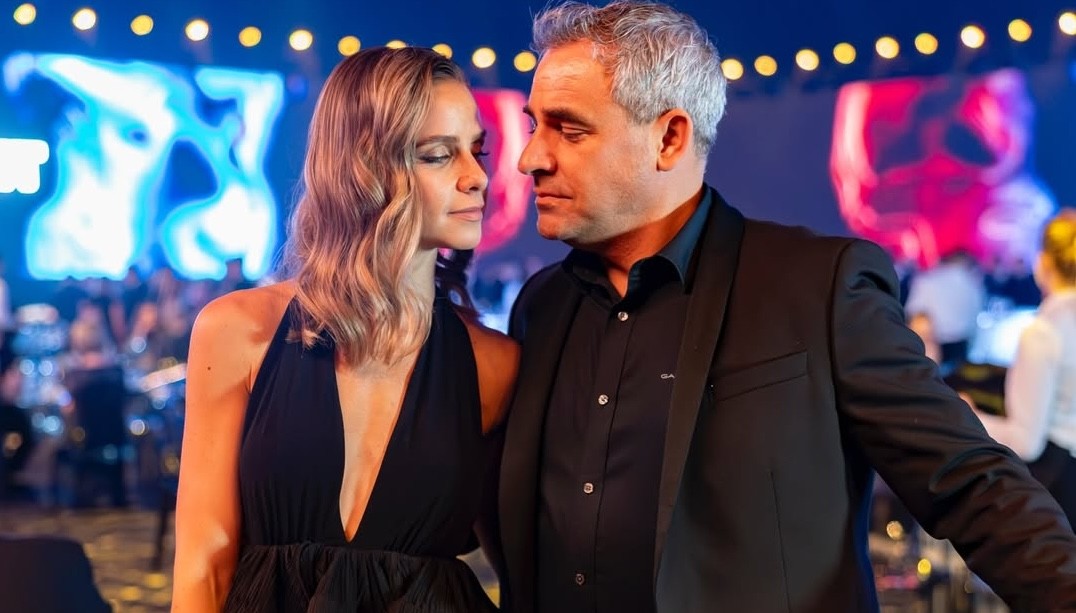 Nela Pocisková s Filipom Tůmom.