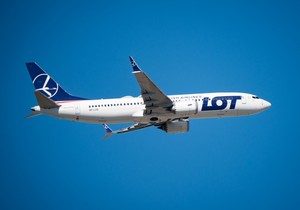 Avion poljske avio-kompanije "LOT"