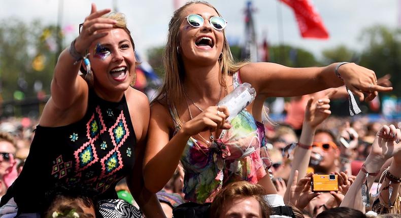 Glastonbury: Spending a weekend in an English field makes our list.