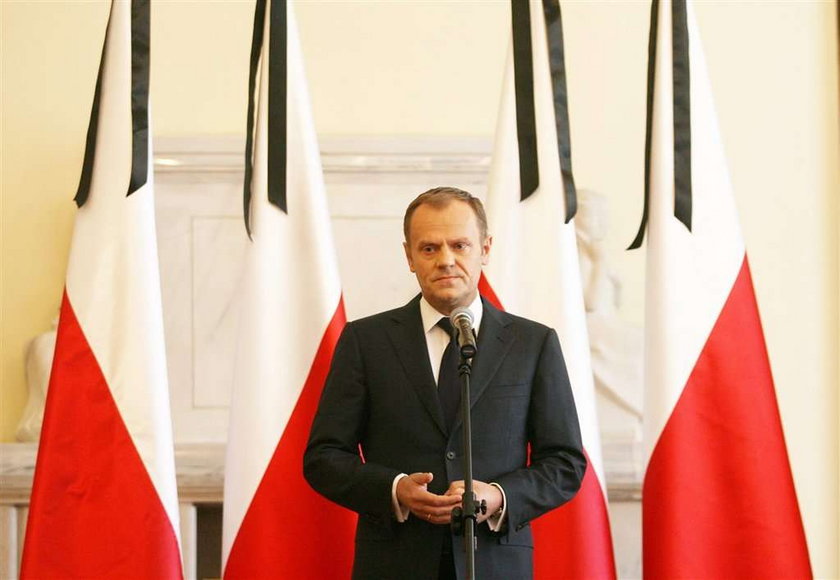 Tusk: Płakałem nad Gosiewskim