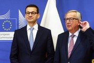 Mateusz Morawiecki Jean-Claude Juncker