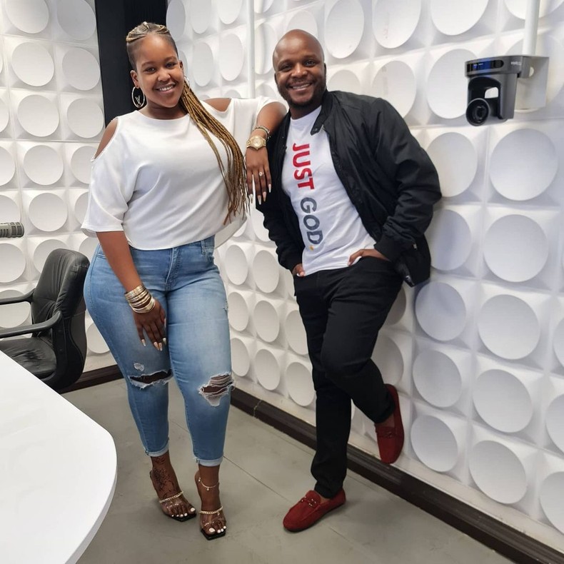 Jalang'o and Kamene Goro