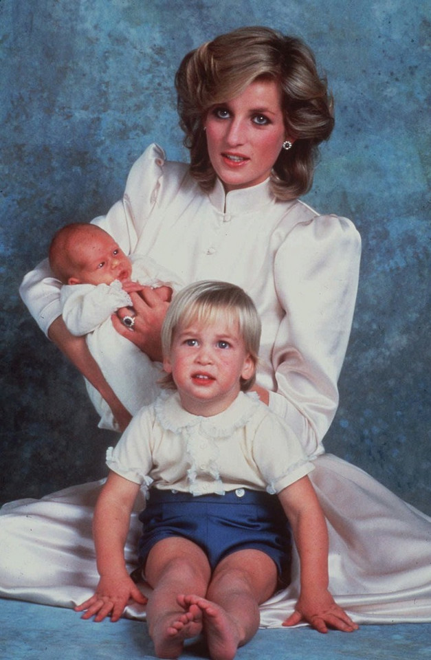 Księżna Diana w roli matki