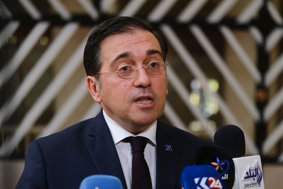 Szef MSZ Hiszpanii Jose Manuel Albares