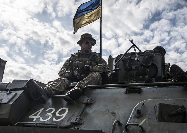Ukraina, żołnierze, wojsko, Kijów